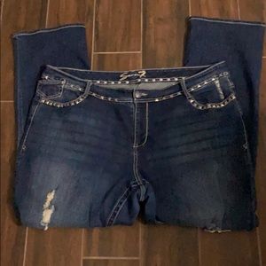 Distressed Seven 7 Jeans